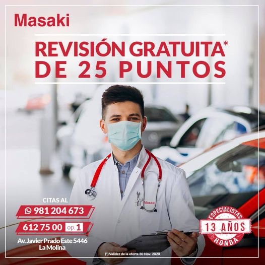 Taller Mecánico Honda Masaki Planchado Pintura Compra venta autos